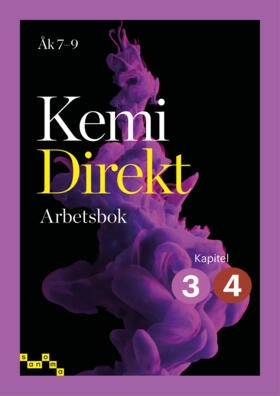 Kemi Direkt Arbetsbok, kapitel 3-4 (5-pack); Svante Åberg, Mona Gidhagen; 2026