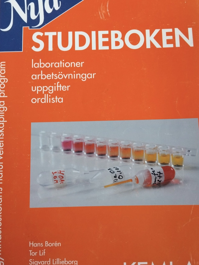 Kemi gysk a studiebok; Hans Borén; 1997