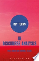Key terms in discourse analysis; Paul Baker; 2011