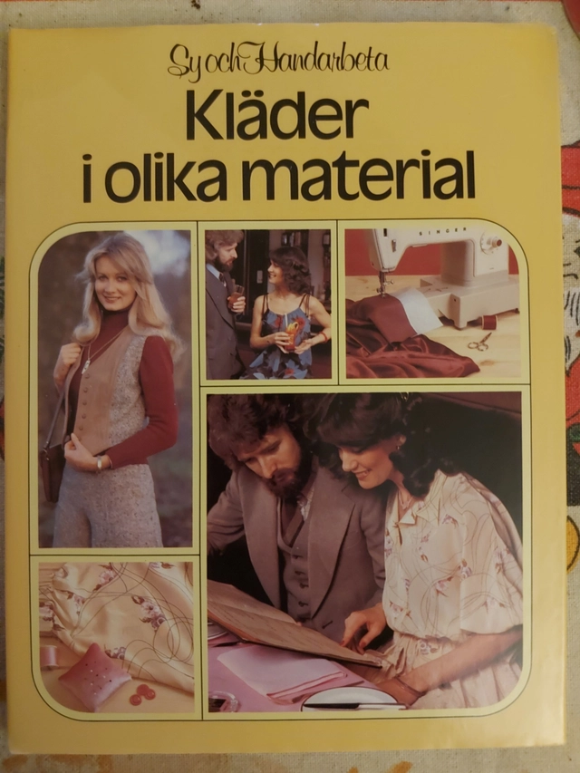 Kläder i olika material; Helena Turvey; 1981
