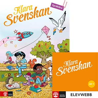 Klara svenskan åk 1 Elevbok Språklära med elevwebb; Sara Rådling, Pär Sahlin; 2024