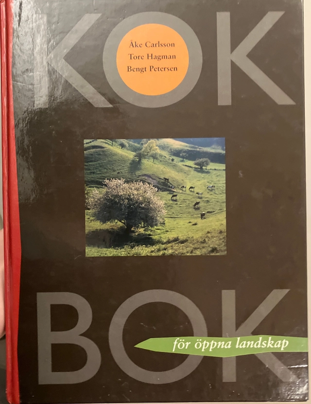 Kokbok för öppna landskap; Åke Carlsson; 1994