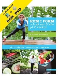 Kom i form (kartong med bok + dvd); Katarina Woxnerud; 2010