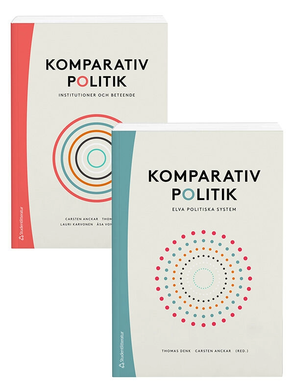 Komparativ politik - paket; Carsten Anckar, Thomas Denk, Lauri Karvonen, Åsa von Schoultz, Ali Abdelzadeh, Jan Joel Andersson, Staffan Andersson, Kimmo Elo, Carina Gunnarson, Johan Lagerkvist, Martin Nilsson, Anders Sjögren, Per Strand, Carolina Vendil Pallin, Idris Waysi, Sten Widmalm; 2025