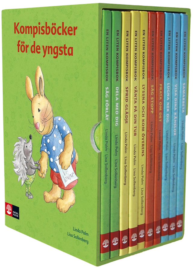 Kompisböcker för de yngsta, 10 titlar; Linda Palm; 2016