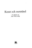 Konst och motstånd : tre debatter om Peter Weiss trilogi; Kerstin Vinterhed, Dagens nyheter; 1987