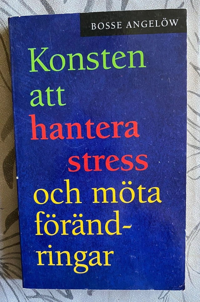 Konsten att hantera stress och möta förändringar; Bosse Angelöw; 2001