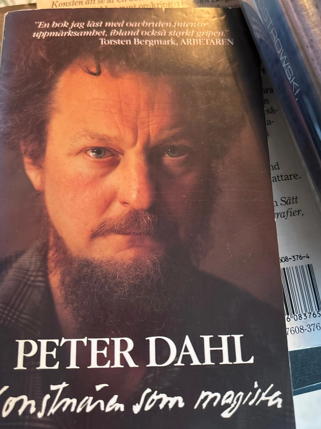 Konstnären som magister : glimtar från ateljéer, akademier och gallerier under ett decennium; Peter Dahl; 1988