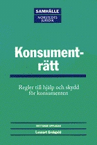 Konsumenträtt : regler till hjälp och skydd för konsumenten; Lennart Grobgeld; 2002