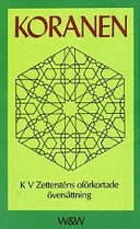 Koranen; Karl Vilhelm Zetterstéen, Christopher Toll; 1989