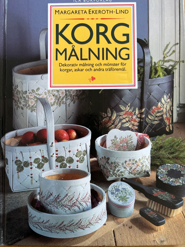 Korgmålning; Margareta Ekeroth-Lind; 1997