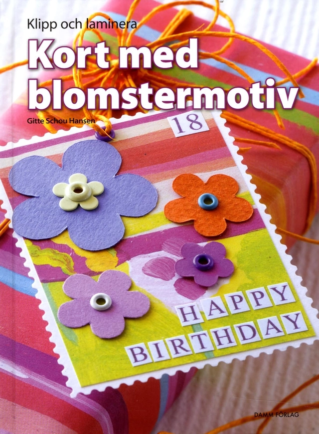 Kort med blomstermotiv; Gitte Hansen; 2007