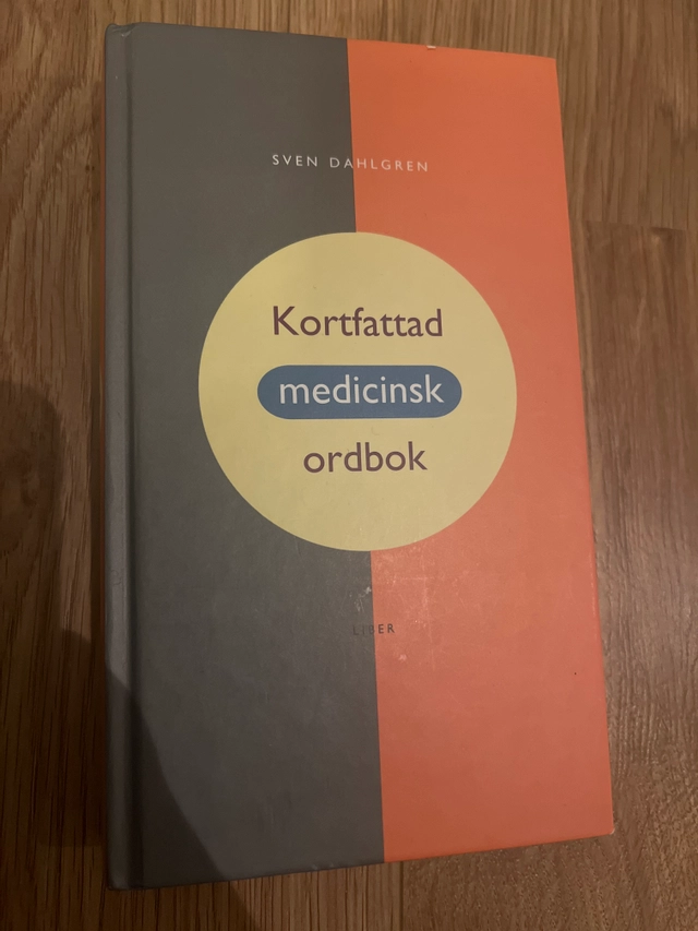 Kortfattad medicinsk ordbok; Sven Dahlgren; 1999