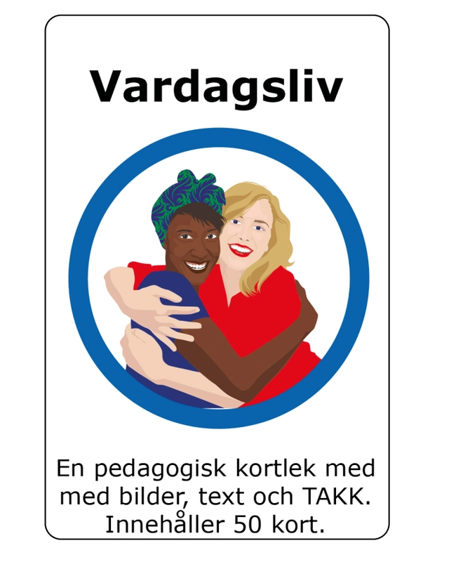 Kortlek Vardagsliv med TAKK; Ann Gomér, Carolina Ståhlberg, Cecilia Höglund; 2021
