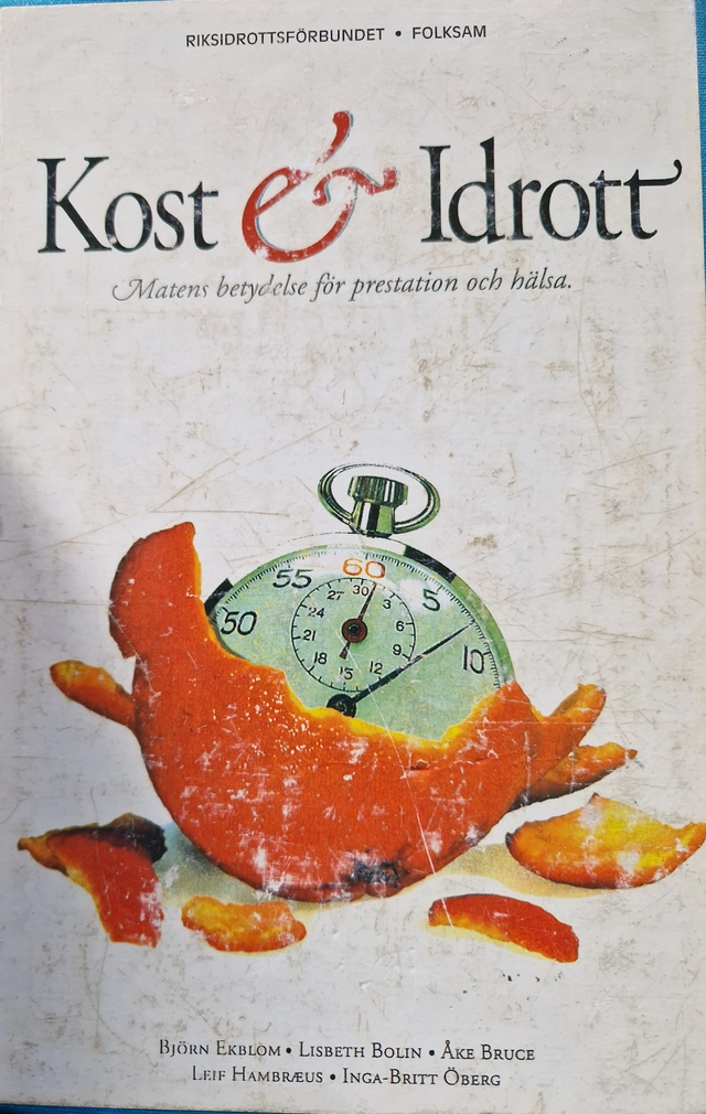 Kost & idrott; Björn Ekblom, Svenska idrottsrörelsens studieförbund, SISU idrottsutbildarna
(senare namn), SISU idrottsutbildarna, Folksam, Sveriges riksidrottsförbund, Svenska gymnastik- och idrottsföreningarnas riksförbund; 1992