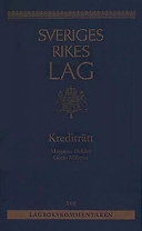 Krediträtt; Margareta Helldén, Göran Millqvist; 2000