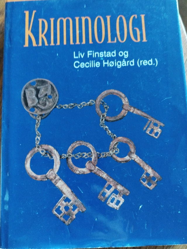 Kriminologi; Liv Finstad, Cecilie Høigård; 1997
