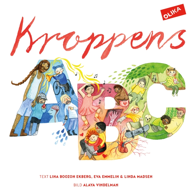 Kroppens ABC; Eva Emmelin, Linda Madsen, Lina Boozon Ekberg; 2017
