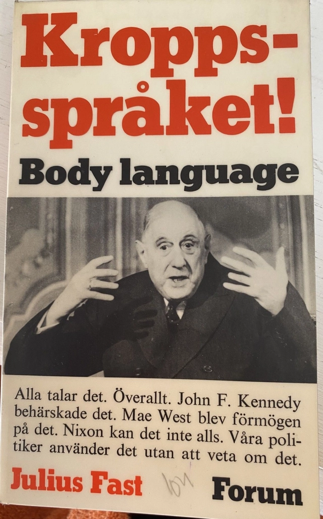 Kroppsspråket; Julius Fast; 1972