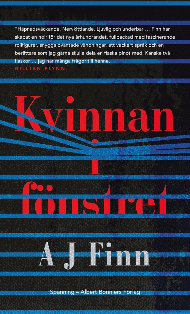 Kvinnan i fönstret; A. J. Finn; 2018