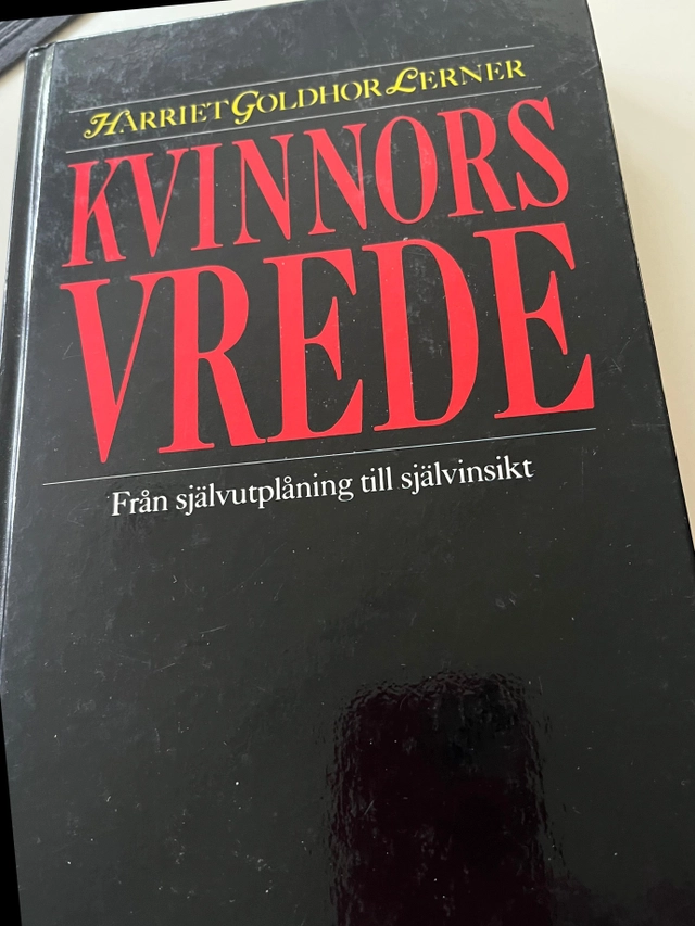 Kvinnors vrede; Harriet Lerner; 1991