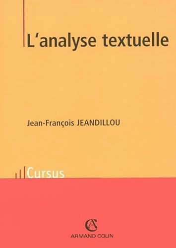 L'analyse textuelle; Jean-François Jeandillou; 2006