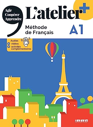 L'atelier + A1 (edition 2022) - Livre + didierfle.app; Marie-Noelle Cocton, Marie Rabin, Delphine Ripaud; 2022