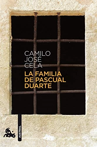 La familia de Pascual Duarte; Camilo José Cela; 2010