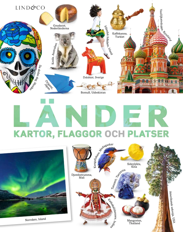 Länder, kartor, flaggor och platser; Andrea Mills; 2021
