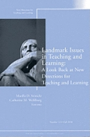 Landmark Issues in Teaching and Learning: A Look Back at New Directions for; Association For Japanese-Language Teaching (Ajalt), Cengage Learning; 2010