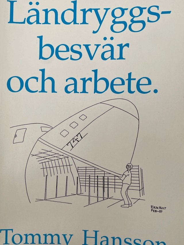 Ländryggsbesvär och arbete; Tommy Hansson; 1989