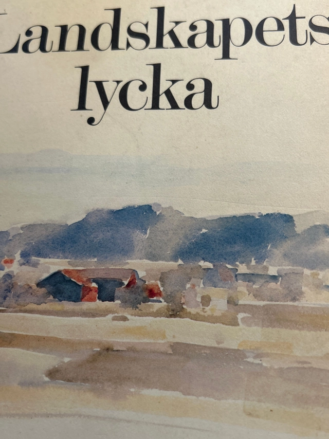 Landskapets lycka; Arne Gadd; 1974