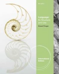 Language : its structure and use; Edward Finegan; 2011