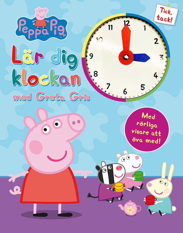 Lär dig klockan med Greta Gris; Neville Astley, Mark Baker; 2018