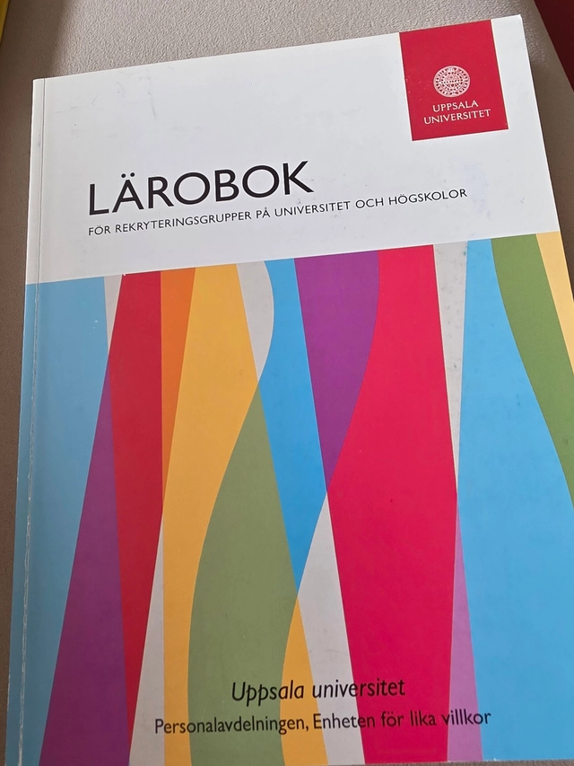 Lärobok för rekryteringsgrupper på universitet och högskolor; Minna Salminen-Karlsson; 2012