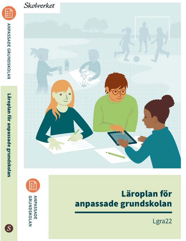 Läroplan för anpassade grundskolan. Lgra22 : Uppdaterad 2025; Sverige. Skolverket, Sverige. Skolöverstyrelsen
(tidigare namn), Sverige. Skolöverstyrelsen, Sverige. Myndigheten för skolutveckling; 2025