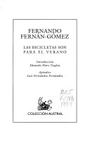 Las bicicletas son para el verano; Fernando Fernán-Gómez; 1999