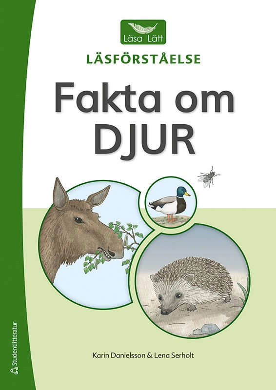 Läsa Lätt Läsförståelse Fakta om djur; Karin Danielsson; 2020
