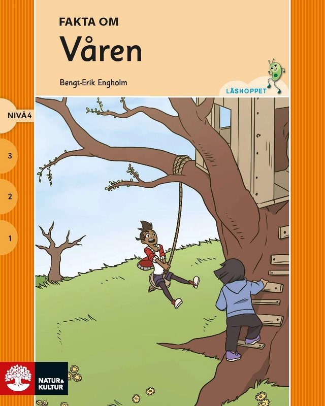 Läshoppet Nivå 4 - Fakta om årstiderna, 4 titlar; Bengt-Erik Engholm; 2019