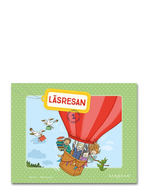 Läsresan åk 1 arbetsbok; Marianne Billström, Annika Mårtensson, Katarina Herrlin; 2025