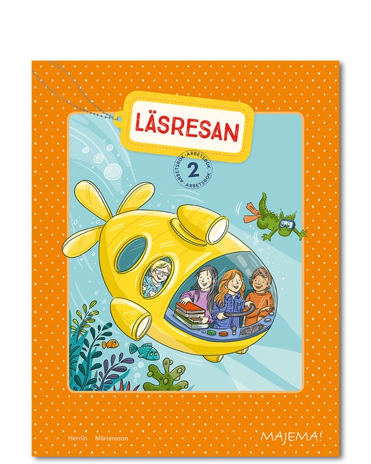Läsresan åk 2 arbetsbok; Marianne Billström, Annika Mårtensson, Katarina Herrlin; 2020