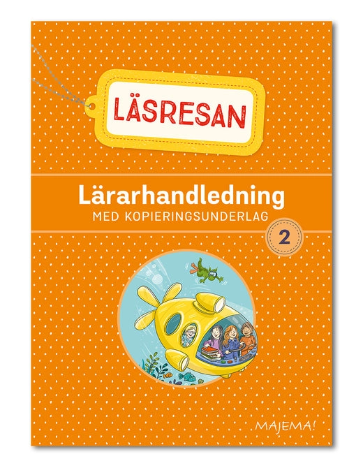 Läsresan åk 2 lärarhandledning; Katarina Herrlin; 2020