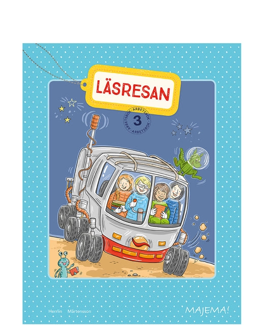 Läsresan åk 3 arbetsbok; Marianne Billström, Annika Mårtensson, Katarina Herrlin; 2020