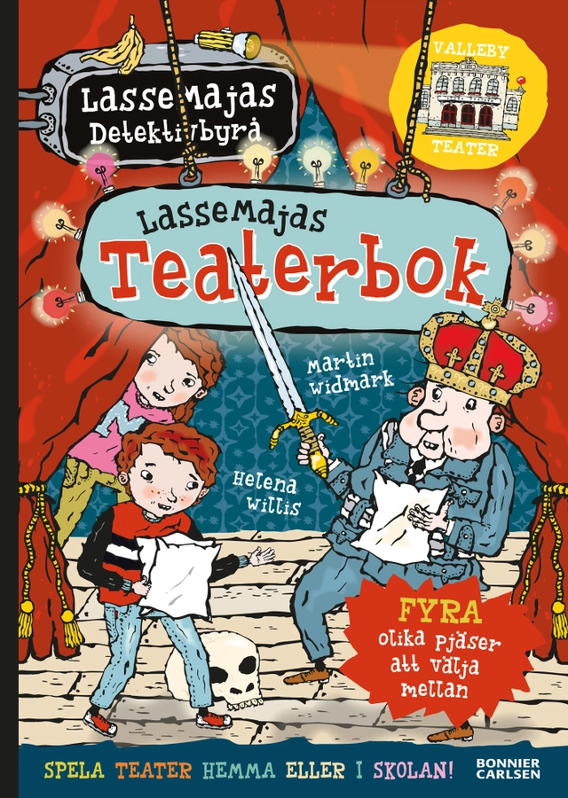 LasseMajas teaterbok; Martin Widmark; 2017