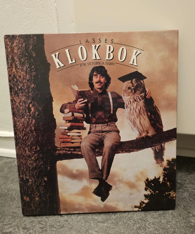 Lasses klokbok för vetgiriga barn; Lasse Åberg; 1984