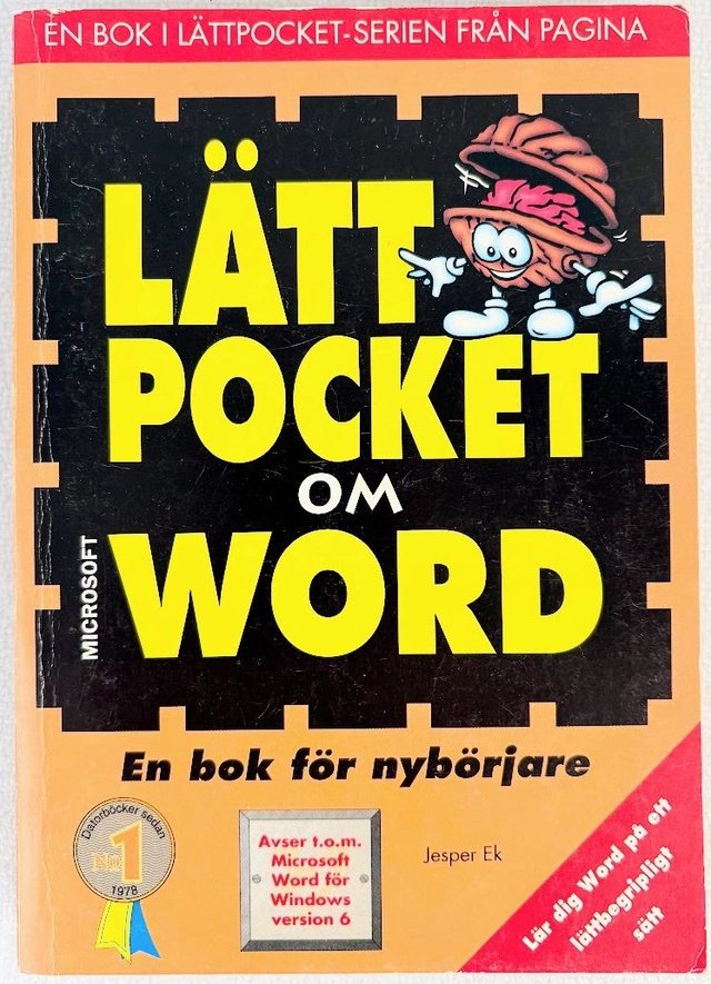 Lättpocket om Word; Jesper Ek; 1994