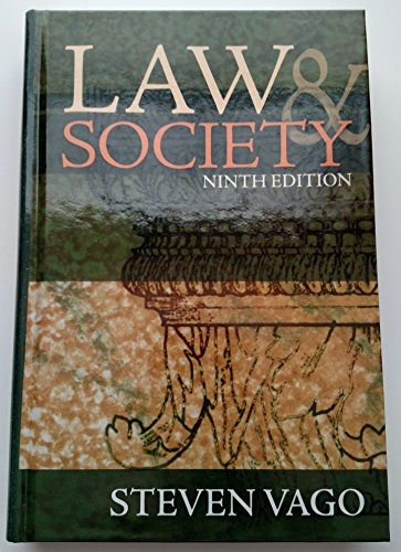 Law and society; Steven Vago; 2009