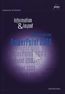 Layoutövningar med PowerPoint 2000; Marianne Petersson; 2002