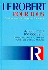 Le Robert pour tous; Le Robert; 2002
