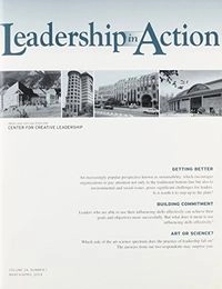 Leadership in Action, Volume 24, No. 1, 2004,; Margareta Bäck-Wiklund; 2004